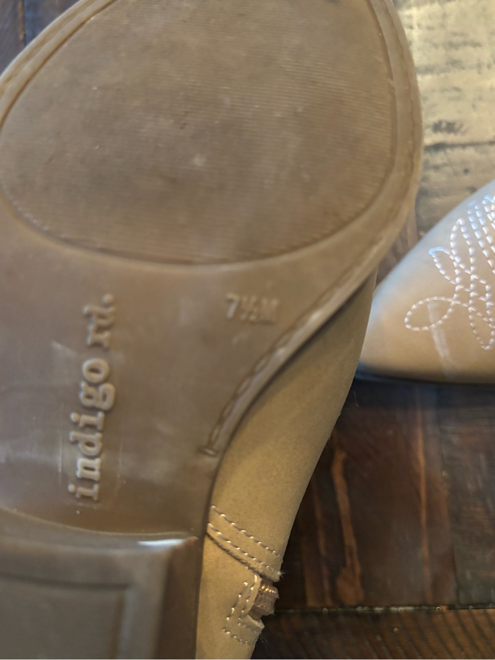 Indigo Rd. Alydia Tan Western Ankle Boots Women's Cowgirl Size 7.5 Boho Country - Picture 11 of 13